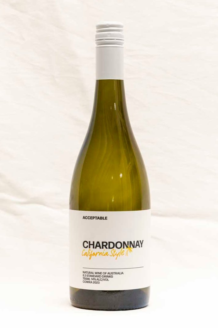 Acceptable "California style" Chardonnay